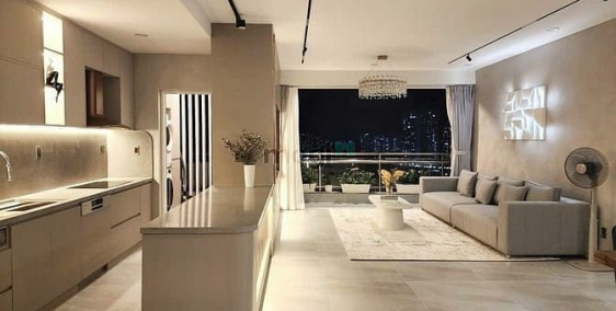 Căn hộ chung cư: Cho thuê Riverpark 1 PMH – Căn hộ 3 phòng ngủ – 130m² – Giá 40t