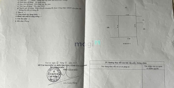 Bán đất nông, lâm nghiệp: Bán ĐẤT HẺM 23 HOÀNG VĂN THÁI, P Hoa Lư, Pleiku Gia La