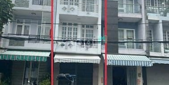 Nhà phố: Cho Thuê Nhà Mặt Tiền Đường 23 khu-Bình Phú-P10-Q6, 17 triệu