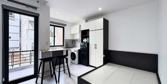 Căn hộ chung cư: Căn Hộ Studio Ban Công Cao Cấp Máy Giặt Riêng Quận 10 Giá Rẻ An
