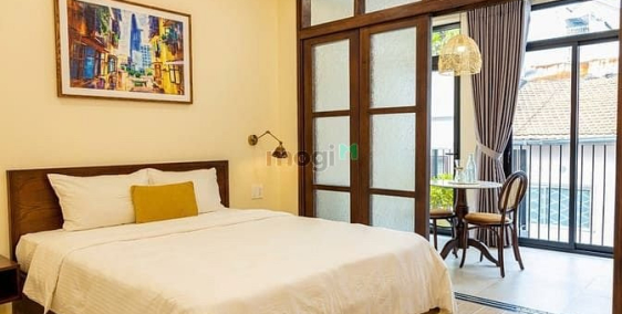 Căn hộ chung cư: Căn hộ 1PN ~50m2 Ban Công Đầy Đủ Nội Thất Thảo Cầm Viên Bason