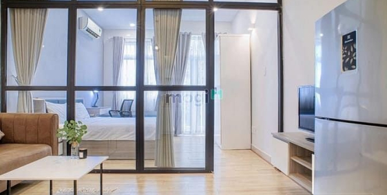 Căn hộ chung cư: Căn Hộ Cao Cấp 1PN 55m2_Ban Công_Thang máy_Gần Bùi Viên_Takashi