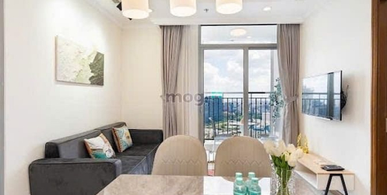 Căn hộ chung cư: Cho thuê 2Pn Vinhomes Central Park view pháo hoa diện tích 80m