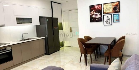Căn hộ chung cư:  Cho thuê gấp 1PN Vinhomes Q.1 giá tốt 21triêụ Đủ nội thất ca