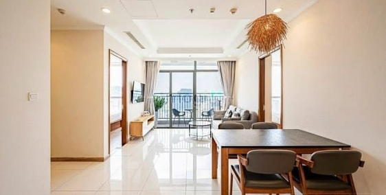 Căn hộ chung cư: Cho thuê 3PN Vinhomes Central Park giá tốt Landmark 3