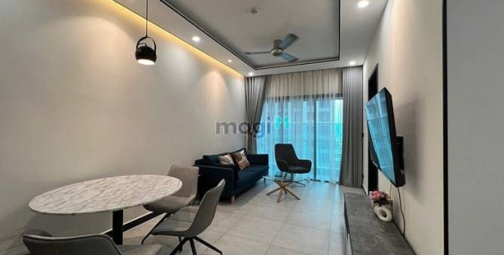 Căn hộ chung cư: Cho thuê căn hộ cao cấp Delasol 75M2 2PN , đầy đủ nội thất: 25t