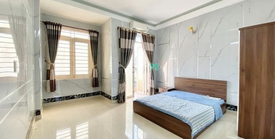 Căn hộ chung cư: Căn Hộ 1PN Quận 2 - 40m2 - Đầy đủ nội thất - Ban Công Thoáng má