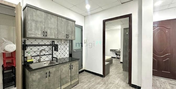 Căn hộ chung cư: Căn hộ 1 phòng ngủ ban công thoáng rộng hơn 30m2 gần Chợ Bà Chi