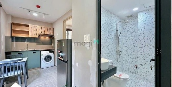 Căn hộ chung cư: Căn hộ chung cư mini 1 phòng ngủ full mới gần chợ Thái Bình