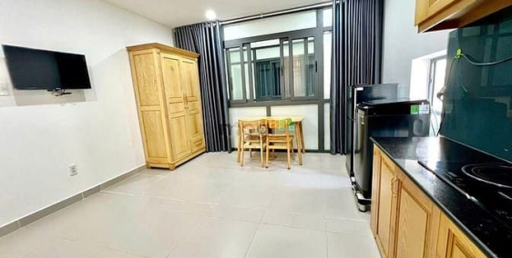 Căn hộ chung cư: Carillon 3, Studio, Hoàng Hoa Thám, TB: 1p ngủ, 37m2, giá 5tr4.