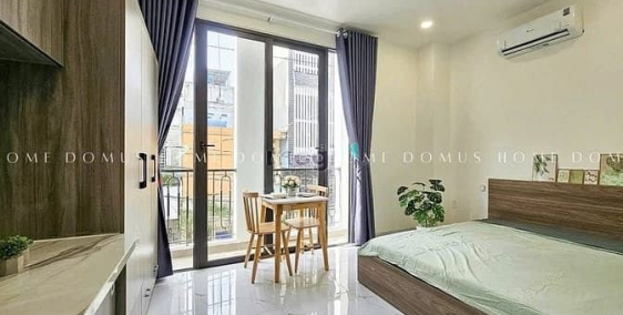 Căn hộ chung cư: Căn hộ STUDIO_35M2_BANCOL đầy đủ nội thất mới gần cầu Ông Lãnh