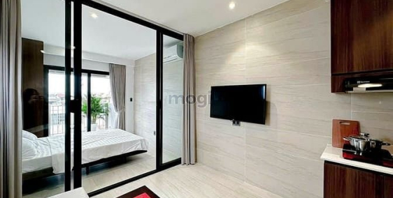 Căn hộ 1 Phòng Ngủ 40m2 BANCOL đầy đủ nội thất gần cầu Kiệu Q3