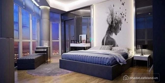 Căn hộ chung cư: Cho thuê căn hộ Tản Đà, Q 5, 91m2, 2PN, 2WC, full nt, giá: 12 t