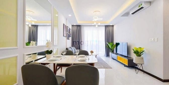 Căn hộ chung cư: Cho thuê căn hộ Carillon 5, DT 73m2, 2PN, Full NT, giá 11tr/thá