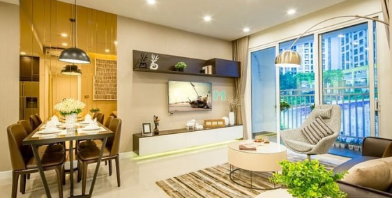 Căn hộ chung cư: Cho thuê căn hộ Carillon 2, DT 90m2, 3PN, NT cơ bản, giá 12tr/t