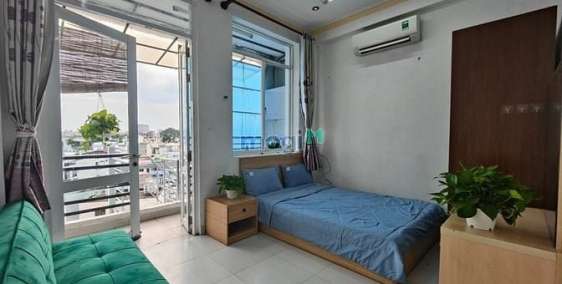 Căn hộ chung cư: 1PN BAN CÔNGBÙI HỮU NGHĨAphòng rộng thoángQuận Bình Thạnh