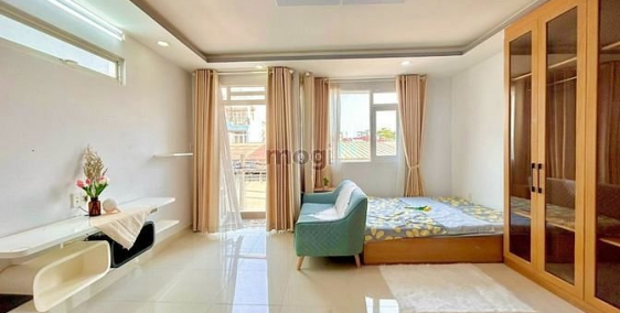 Căn hộ chung cư: 1 PHÒNG NGỦ_Ban Công_Gần Ngã Tư Phú NhuậnPhan Đăng Lưu Quận P