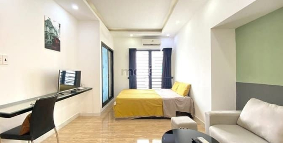 Nhà hàng - Khách sạn: Căn Hộ 1 Phòng Ngủ Siêu Thoáng 3' Đi Chợ Bàn Cờ Q3