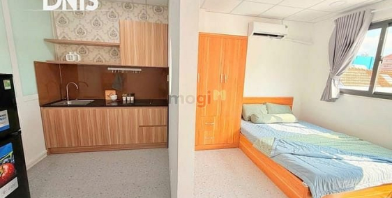 Nhà hàng - Khách sạn: Căn Hộ 1Pn+ Bancony Máy Giặt Riêng Hoàng Sa ngay Cầu Công 