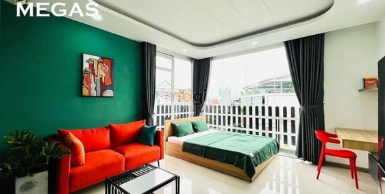 Nhà hàng - Khách sạn:  Căn Hộ Cao Cấp 35m2 - Full Nội Thất + Ban Công - Ngay ET