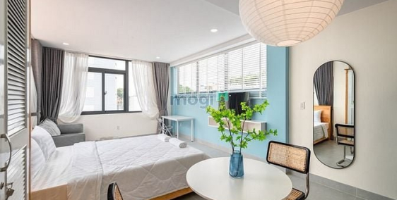 Nhà hàng - Khách sạn: Căn hộ 1pn nhà mới full nt Võ Thị Sáu Q3