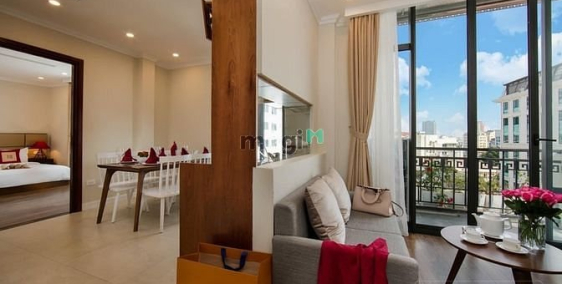 Nhà hàng - Khách sạn: Căn hộ 60m2 1pn full nt cao cấp CMT8 - Q10