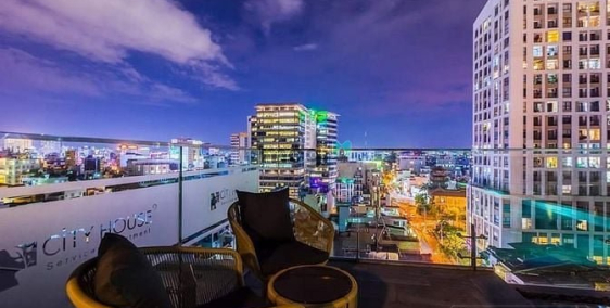 Nhà hàng - Khách sạn: Căn hộ 50m2 1pn full nt CMT8 - Q10