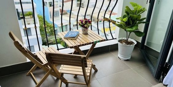 Nhà hàng - Khách sạn: Căn Hộ Ban Công _ Full Nội Thất _ Không Giới Hạn Người Ở 