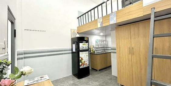 Nhà hàng - Khách sạn: " Siêu Căn Hộ Có Gác Ngay Làng Đại Học. Full Nội Thất Mới