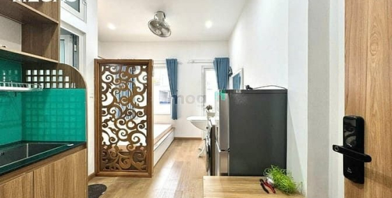 Nhà hàng - Khách sạn: Căn Hộ Studio - Full Nội Thất - Ban Công Ngay Công Viên Là