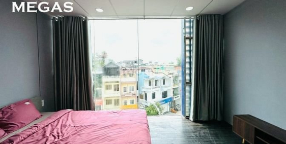 Nhà hàng - Khách sạn: Căn Hộ 2Pn Mới Xây View Kính Đầy Đủ Nội Thất Ngay Đại Học 