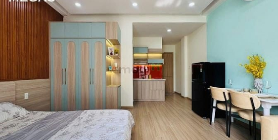 Nhà hàng - Khách sạn: Căn Hộ Studio - Full Nội Thất - Ban Công - Mới Xây Ngay Qu