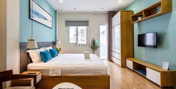 Nhà hàng - Khách sạn: Căn studio 1PN Full nội thất Đường Ung Văn Khiêm Q. Bình 