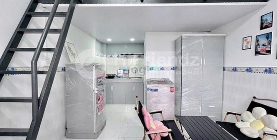 Nhà hàng - Khách sạn: Duplex gác cao giá rẻ nhà mới gần KCX Tân Thuận cho nhóm 4