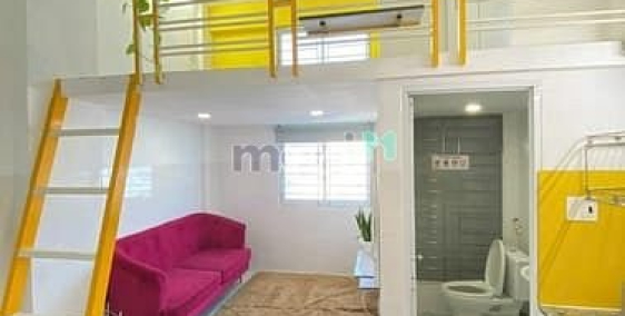 Nhà hàng - Khách sạn: Duplex gác cao cửa sổ thoáng đầy đủ nội thất ngay UFM cửa 