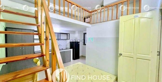 Nhà hàng - Khách sạn: Duplex gác cao phòng rộng đầy đủ nội thất giá rẻ gần KCX T