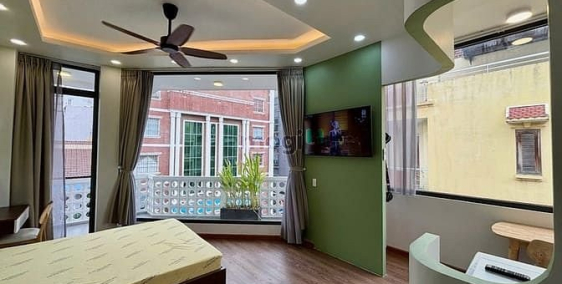Nhà hàng - Khách sạn: Căn hộ STUDIO - 1 PN mới 100% Ban công thoáng FULL SẴN NT 