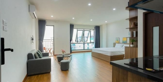 Nhà hàng - Khách sạn: Căn Hộ Ban Công Mới Toang Ngay Chung RichMond Gần Ngã Tư H