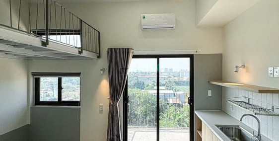 Nhà hàng - Khách sạn: Căn Hộ Duplex Ban Công _ Ngay Đại Học Tài Chính Marketting