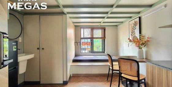 Nhà hàng - Khách sạn: Cho Thuê Căn Hộ Dịch Vụ Full Nội Thất Ngay Lã Xuân Oai