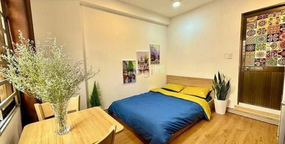 Nhà hàng - Khách sạn: Studio mới 100% full nội thất ngay Nguyễn Sý Sách