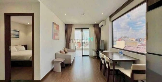 Nhà hàng - Khách sạn:  Căn Hộ 1 Phòng Ngủ - Ban Công Lớn, Đầy Đủ Tiện Nghi - Ng