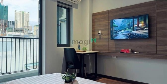 Nhà hàng - Khách sạn: Căn hộ tách bếp, BANCONG _ CỬA SỔ, full nội thất trung tâm