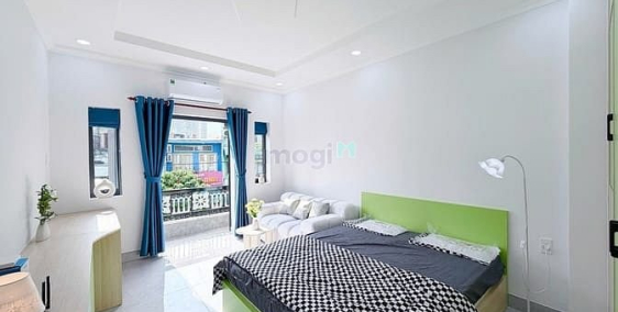 Nhà hàng - Khách sạn: Căn hộ 1PN mới full nội thất máy giặt riêng ban công gần L