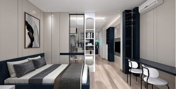 Nhà hàng - Khách sạn: Studio tách bếp full nội thất ban công máy giặt riêng gần 