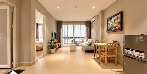 Nhà hàng - Khách sạn: Căn hộ 1PN full nội thất có bồn tắm ban công dịch vụ tốt g