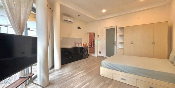 Nhà hàng - Khách sạn: Căn Hộ 1PN Tách bếp, Ban công gần Bạch Đằng, Khu Sân Bay ,