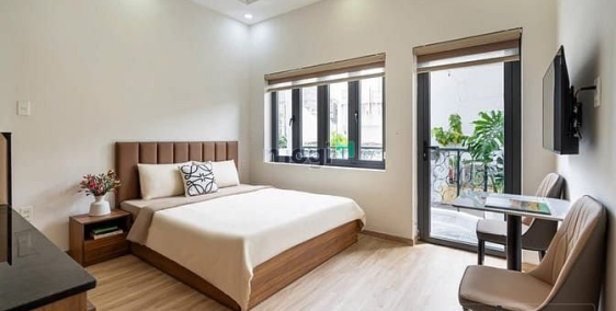 Nhà hàng - Khách sạn: Studio Ban Công Sạch Sẽ Full NT Ở Đầm Sen - Tô Hiệu - Hoà 