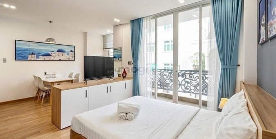 Nhà hàng - Khách sạn: CHDV Full Nội Thất Ban Công Sạch Sẽ Ngay Bàu Cát - Đồng Đe