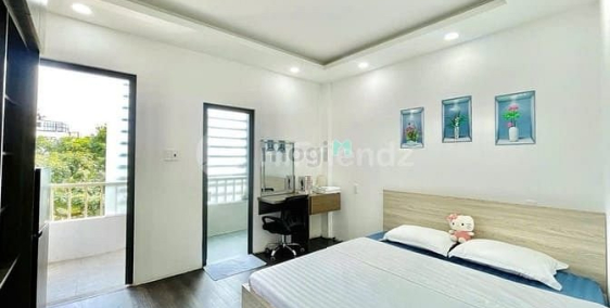 Nhà hàng - Khách sạn: Cho thuê căn hộ 1PN ban công ngay trung tâm Trường Sa q3